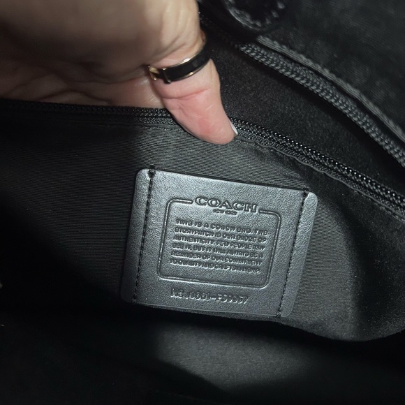 Coach briefcase in black!! - Picture 2 of 5